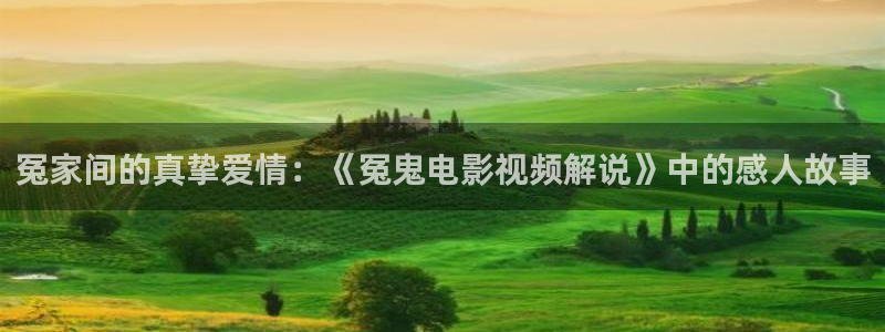 知否西瓜影院免费观看：冤家间的真挚爱情：《冤鬼电影视频解说》中的感人故事